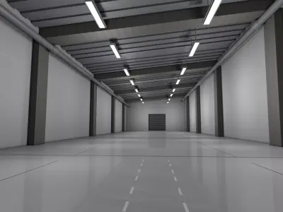 Warehouse 3D model 13