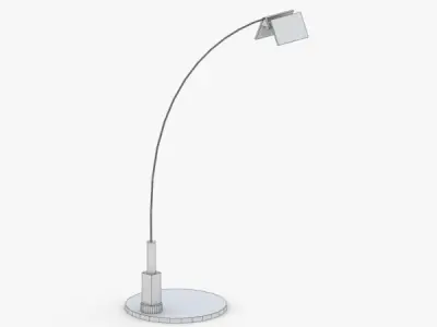 1375 - Table Lamp Low-poly 3D model