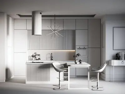 Kitchen 05 3D model purchase