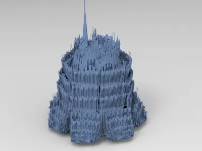 Dantes Purgatory ring 1 3D model