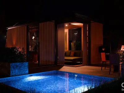 2026 Modern Modular House 15 for Blender Eevee and Cycles Free 3D model