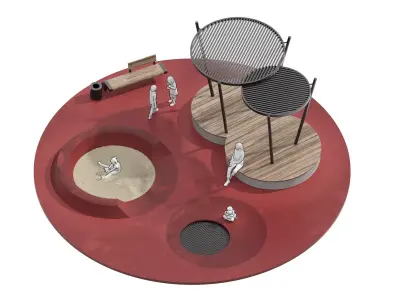 KIds Playground 1 3D model