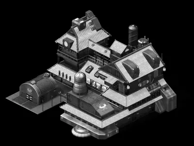 Crystal Palace - Factory 3D model