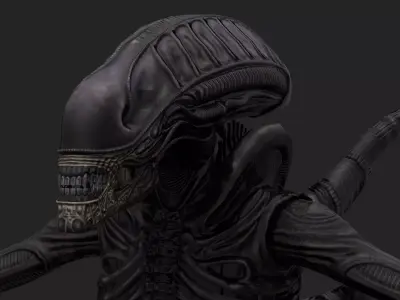 Alien 1008 3D model
