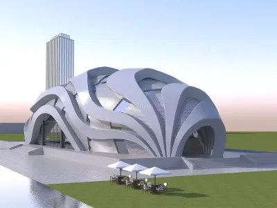 Building 03 3D model