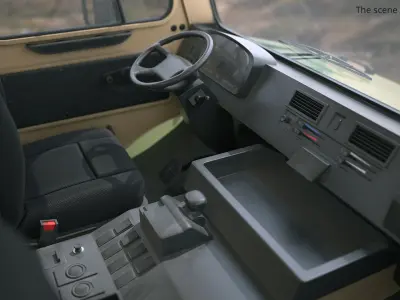  Military Tactical Transport Chassis Vehicle Camo 