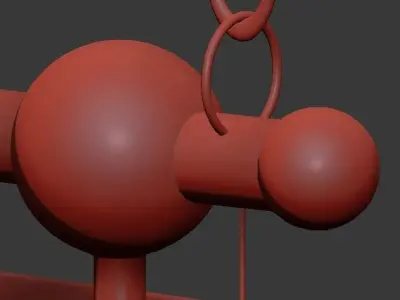 Currey Company Lighting Stillman Oval Chandelier 3D model