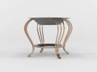 Grill Charcoal Stove 3D model