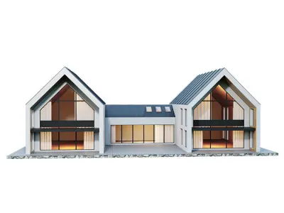 MODREN HOUSE N8 3D model