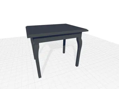 Carnegie Hill End Table 3D model