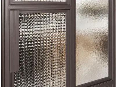 Glas italia door 4 3D model