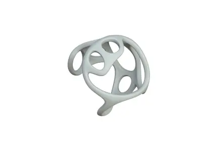 SciFi Cube Object No 27644 Low Poly Shape Texture