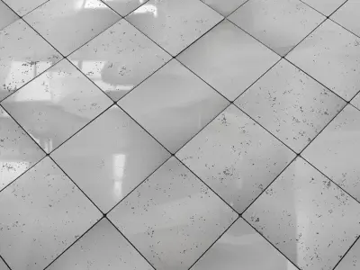 Ceramic Tiles - damaged Texture