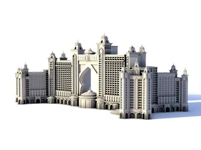 atlantis - Dubai 3D model