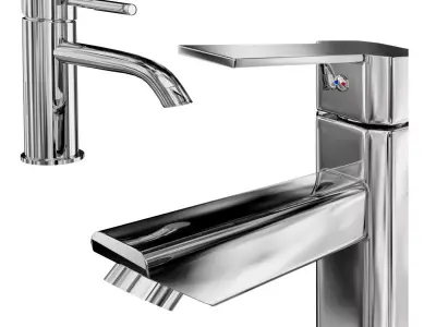 Hygienic shower 3D model