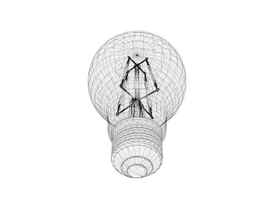 Light Bulb LED E27 Free 3D model