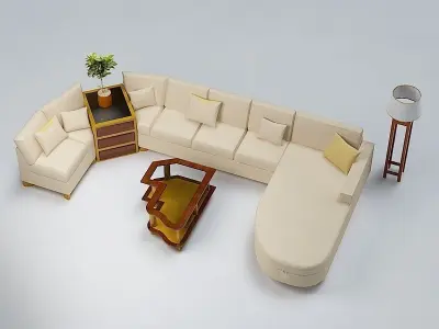 Living Room Furniture 3D model