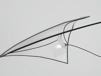VELA 1 design for glass umbrella 3D model