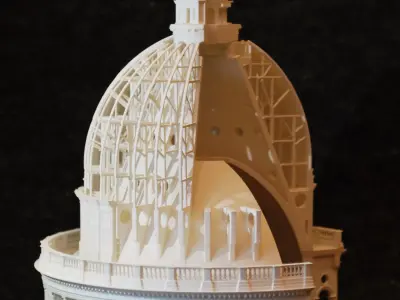 3D print Ready St Pauls Cathedral Sectional Dome Model 3D print model