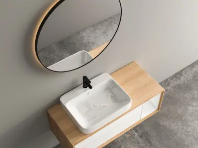 Bathroom Cabinet  No 144 3D model