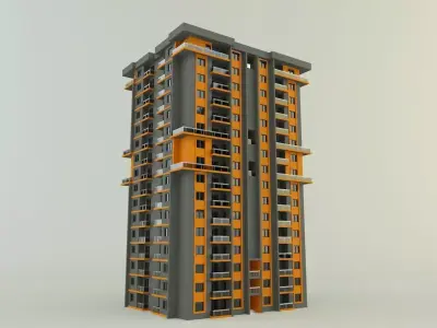 model houses 29 3D model