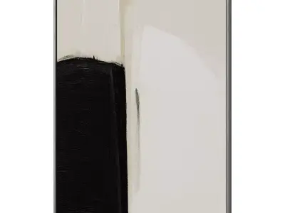 Abstract Painting Frame set 3D model 755