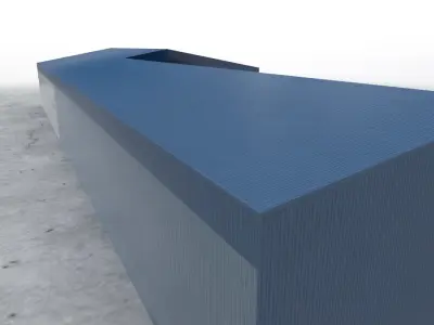 LQSA Storage 2 Low-poly 3D model