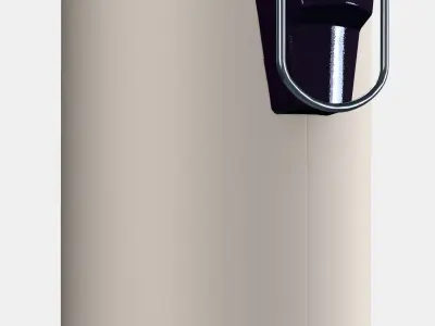 EKOLN waste garbage can 3D model