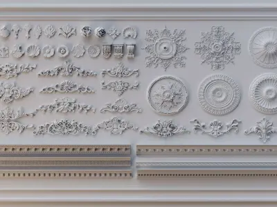 Ornament Molding 3D model