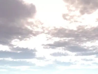 Sunny Cloudy Sky 3D model