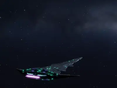 Capitalship - Mothership 3D model