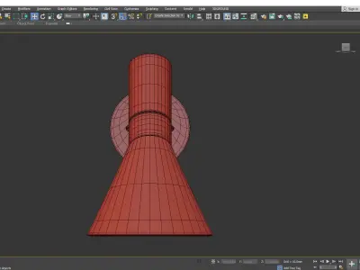 AJ Wall Sconce Low-poly 3D model