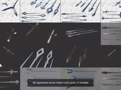 3D japanese arrow head multi pack