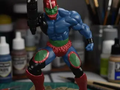 Trap Jaw from Masters of the Universe Classics Fanart 3D print model