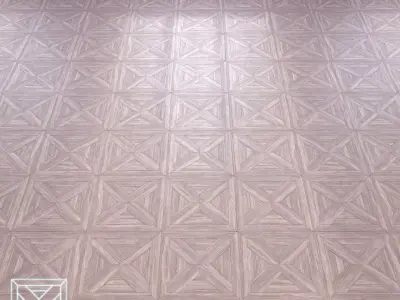 Parquet - Laminate - Wooden floor Low-poly 3D model 21