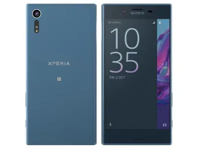 Sony Xperia XZ Forest blue 3D model