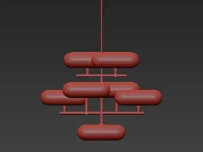 Sconce pendant lamp 3D model