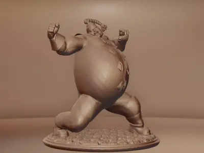 RUFUS - STREET FIGHTER 3D print model