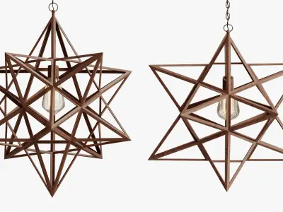 STAR VINTAGE IRON 3D model