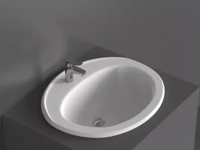 Basin Sink 49 3D model