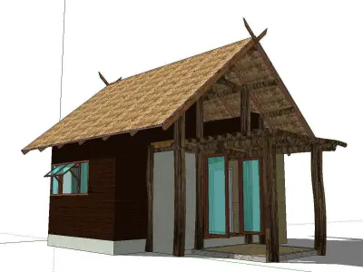Creative Design-Holiday Cabin-0144 3D model