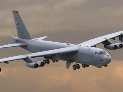  Boeing B52 Stratofortress Strategic Bomber 