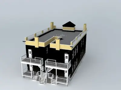 Apartment House Free 3D model