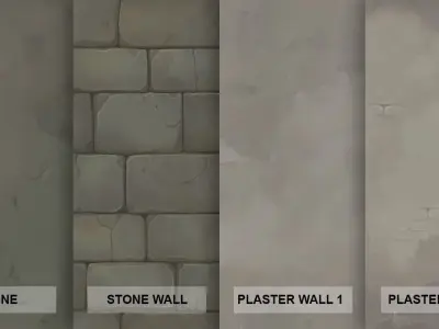 Basic Stylized Environment Texture Pack Texture