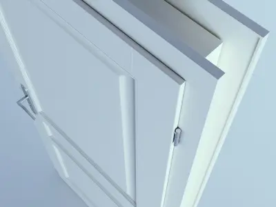 White Door 20 3D model