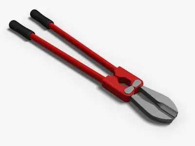 Cutter pliers 3D model
