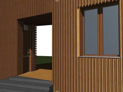 3D model of a street scene 3D model