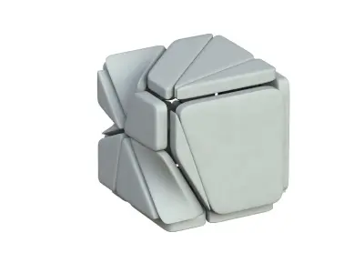 Sci Fi Object No 5489 Low Poly Texture