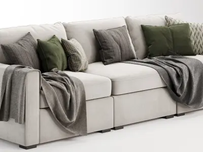 Maxwell modular sofa 3D model