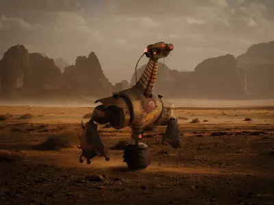 ROBO 3D MODEL MAYA 3D model